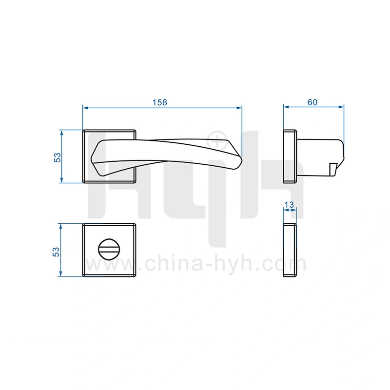 Cheap Price Chinese Manufacturer Modern Heavy Duty Door Handle Lock